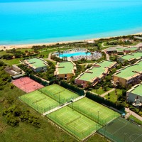 Serenusa Village Licata prospettiva aerea