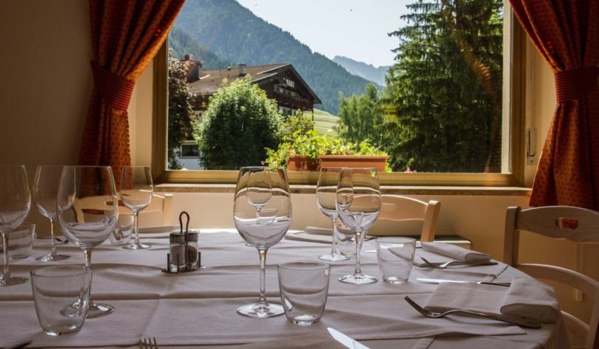 Hotel Piaz - Dettaglio veduta dalla sala ristorante