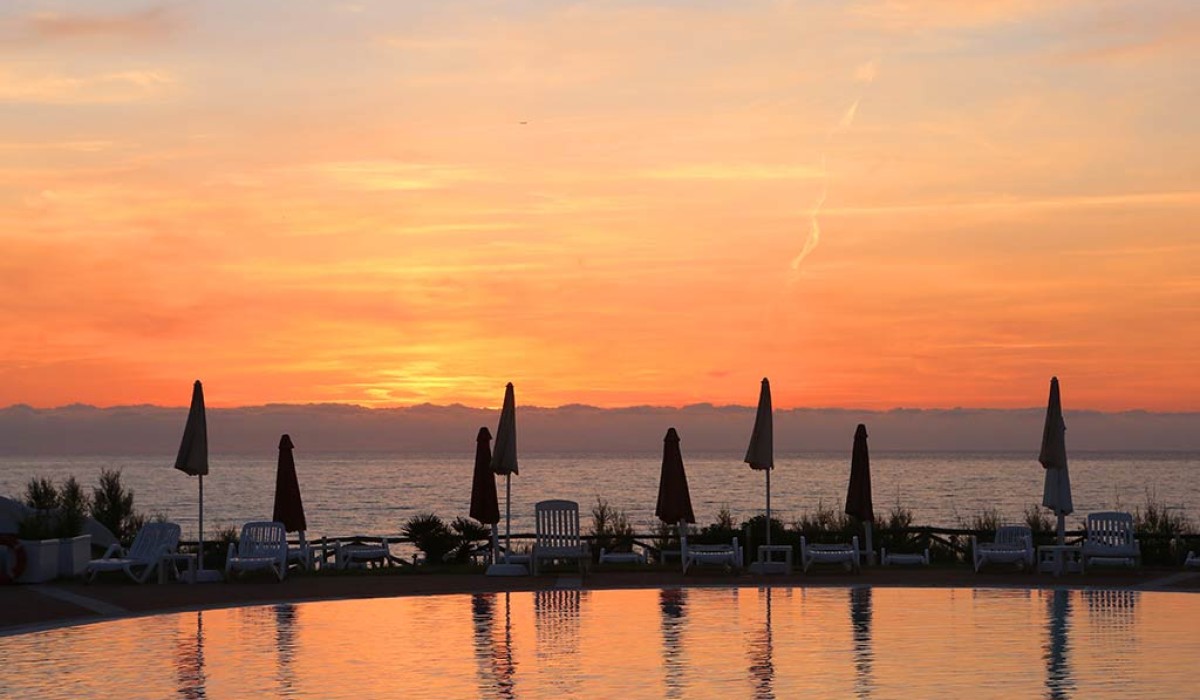 Futura Style Acqua di Mare Resort - Meraviglioso tramonto direttamente dalla piscina