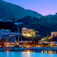 Hotel Terme Gran Paradiso panoramica dal mare