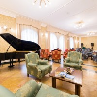 Hotel Majestic Dolomiti salotto