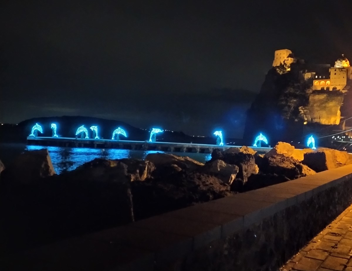 Castello e delfini a capodanno a Ischia