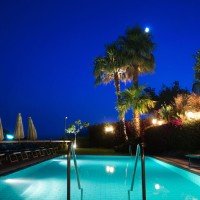 Hotel La Luna dettagli notturni piscina
