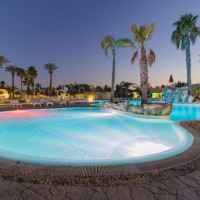 Barone di Mare veduta piscina serale