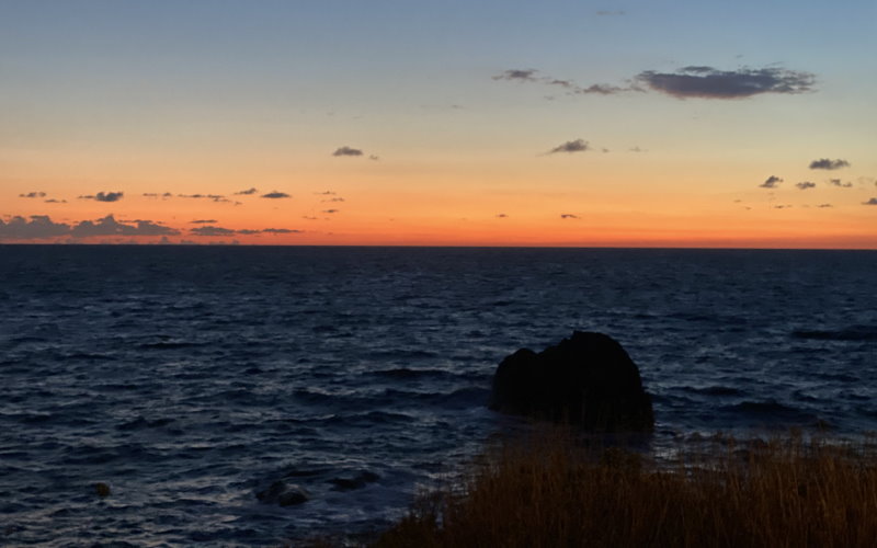 Apus de soare în martie în Ischia