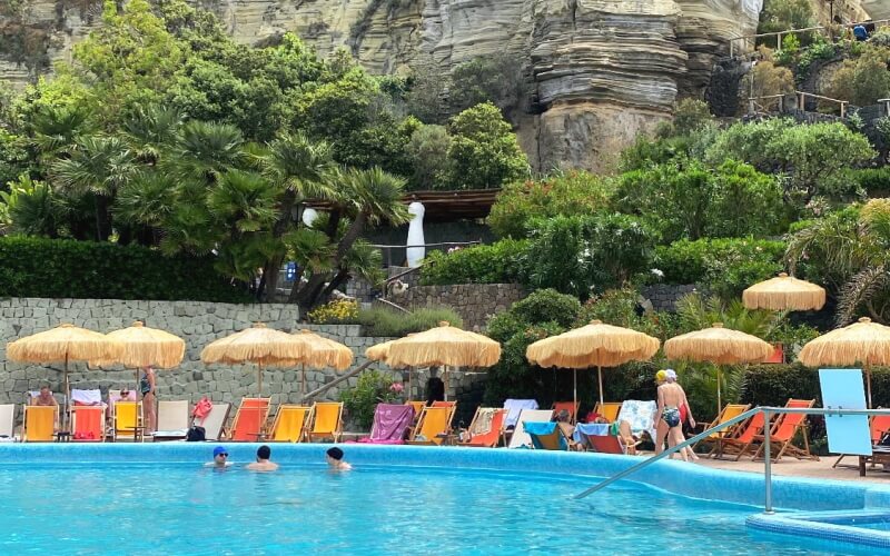 Giardini Poseidon di Ischia ad aprile