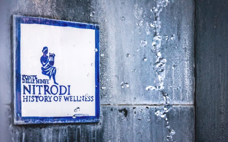 Fonte termale di Nitrodi a Ischia