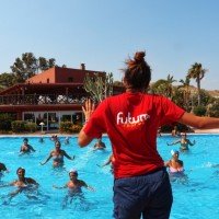 Intrattenimento in piscina Casarossa Residence