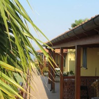 Dettagli dei Bungalow in muratura con le verandine in evidenza