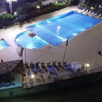 Veduta aere dorne delle due piscine panoramiche