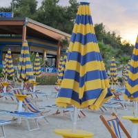 Veduta del Bar della spiaggia del Parco Marino delle Terre del Cerrano