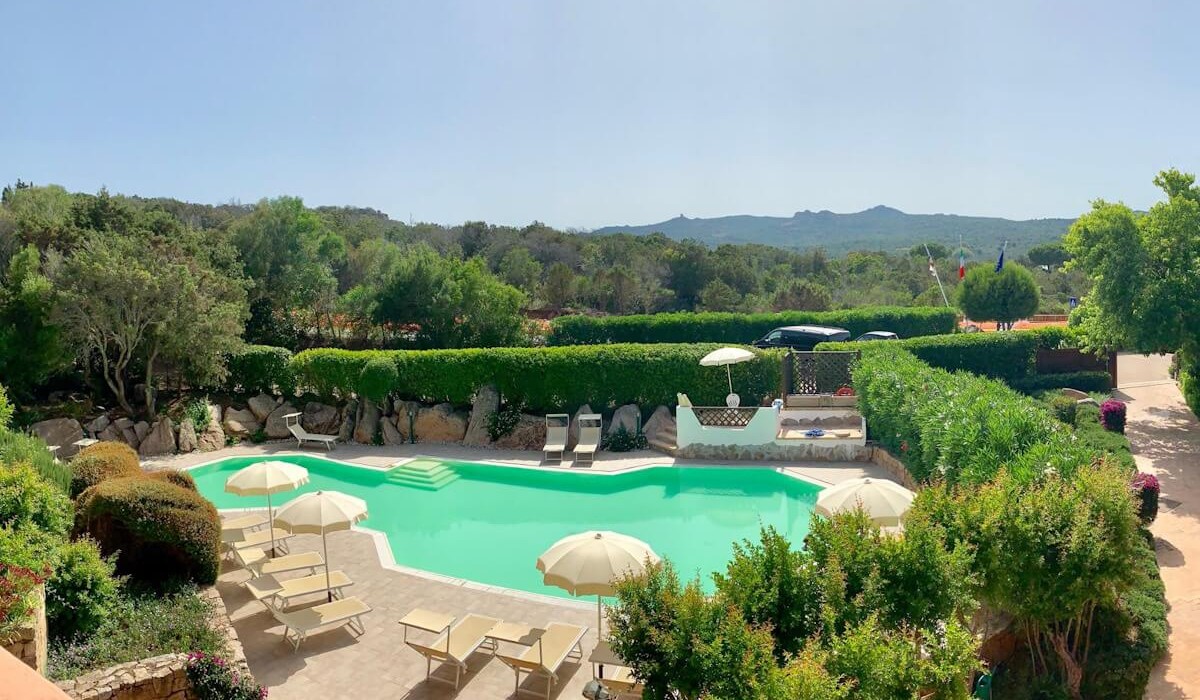 Green Park Hotel - Swadeshi Green Park Hotel veduta della piscina dal terrazzo della camera