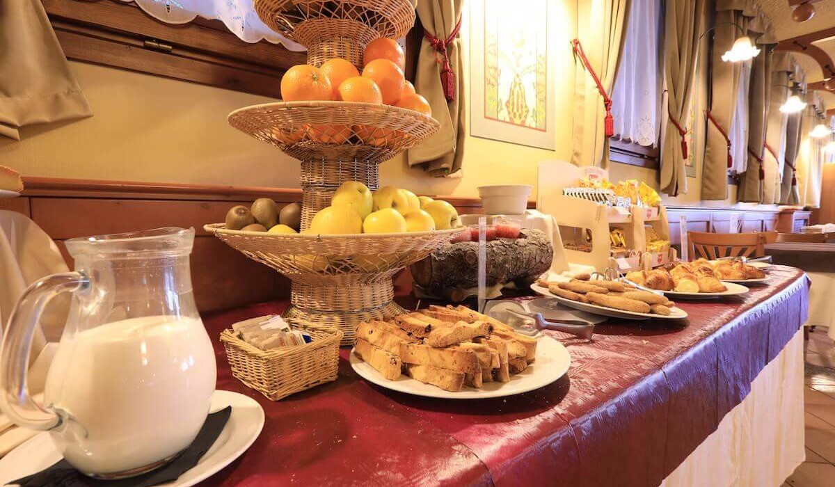 Palace Resort Pontedilegno - Dettagli della ricca colazione