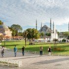 Veduta dell' Ippodromo Bizantino a Istanbul