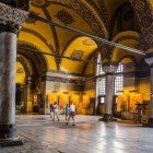 Dettagli arcate Basilica di Santa Sofia Istanbul
