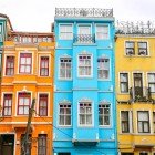 Case tipiche nel quartiere greco di Fener ad istanbul
