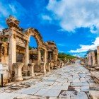 Antica città di Efeso in Anatolia, Turchia