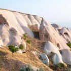 Valle di Güvercinlik nella regione di Uchisar in Cappadocia