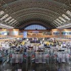 Aeroporto internazionale di Istanbul vista degli interni