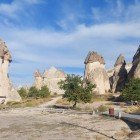 Valle di Avcilar, Cappadocia, Turchia; Camini delle Fate, Anatolia