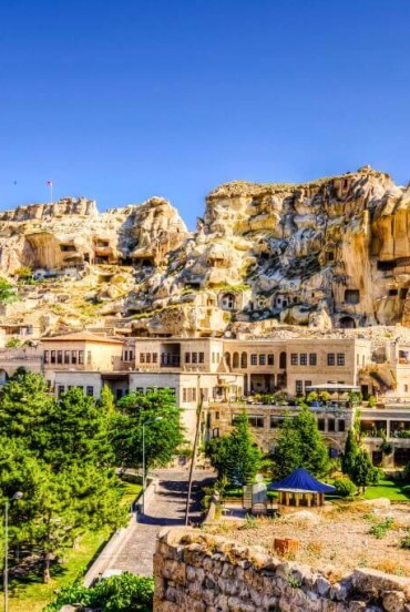 Città di Urgup in Cappadocia Turchia