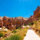 I camini delle fate a Zelve in Cappadocia