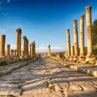 Sito archeologico di Jerash in Giordania
