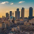 Veduta della città di Amman in Giordania