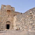 Esterni del Castello Qasr Azraq ad Amman in Giordania