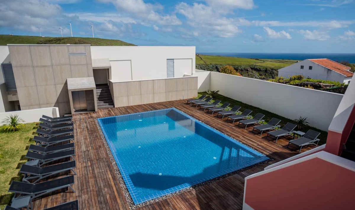 Charming Blue - Veduta Piscina