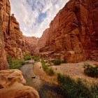 La riserva della Biosfera di Wadi Mujib, e la spettacolare varietà di panorami