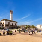 Piazza Mohamed V a Casablanca in Marocco