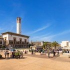 Piazza Mohamed V a Casablanca in Marocco