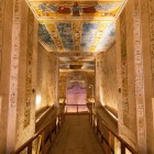 Tomba di Ramesse VI faraone della XX dinastia egizia, la tomba si trova accanto a quella di Tutankhamon nella Valle dei Re a Luxor in Egitto