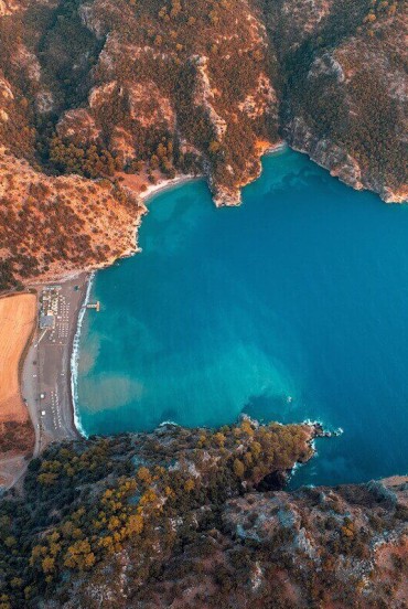 Baia di Kargicak a Bodrum nel Mar Egeo  nella provincia di Muğla in Turchia 