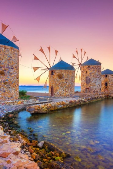 Isola di Chios Mar Egeo Grecia