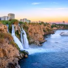cascate del Düden sfociano nel Mar Mediterraneo