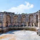 A Perge ci sono le rovine delle terme più belle dell'Anatolia