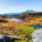 Il maestoso vulcano Antisana domina le Ande con i suoi ghiacciai scintillanti, regalando un panorama mozzafiato tra cieli limpidi e paesaggi incontaminati.
