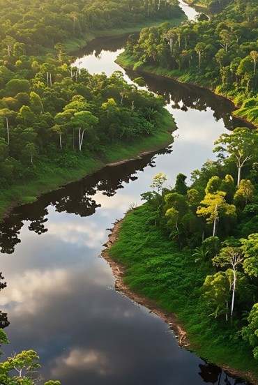 Il fiume Napo scorre vicino a Tena, nella provincia di Napo, tra foresta amazzonica, villaggi indigeni e fauna selvaggia, offrendo scenari unici e autentiche tradizioni locali.