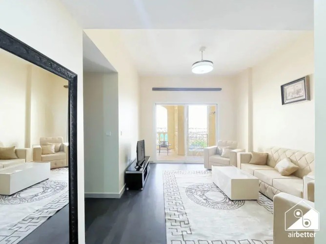 Peaceful Lagoon View l 1BR in RAK With Balcony - Immagine 10