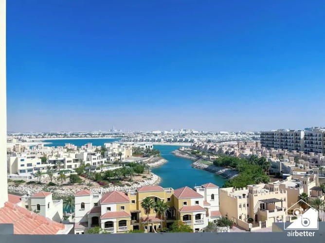 Peaceful Lagoon View l 1BR in RAK With Balcony - Immagine 2