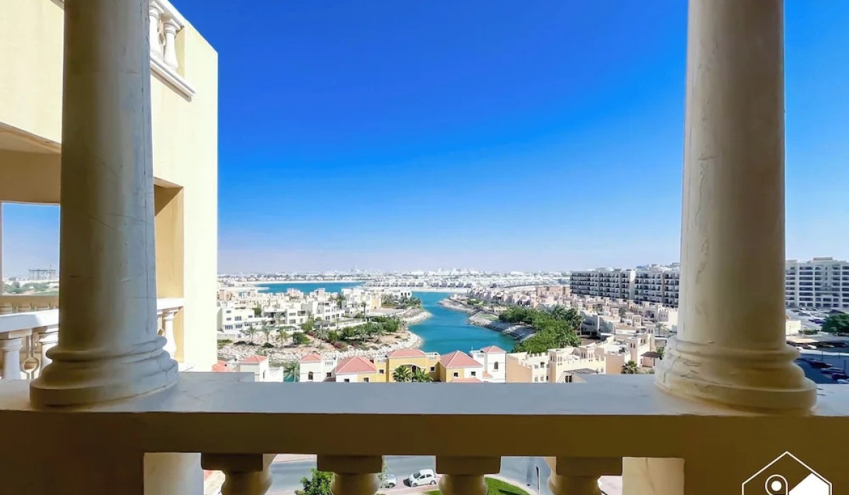 Peaceful Lagoon View l 1BR in RAK With Balcony - Immagine 3
