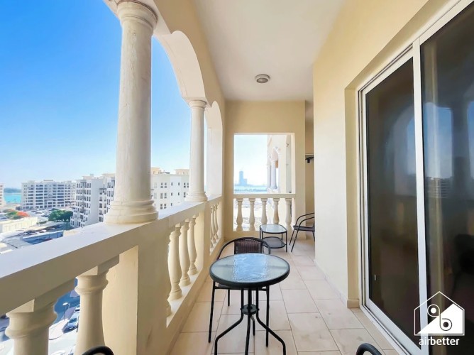 Peaceful Lagoon View l 1BR in RAK With Balcony - Immagine 4