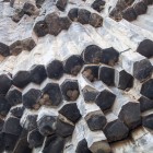 Dettaglio delle colonne basaltiche “Symphony of Stones” nella gola di Garni, Armenia: affascinante formazione naturale a forma di organo, tra le meraviglie geologiche del Caucaso.