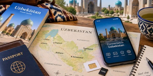 Internet e SIM in Uzbekistan