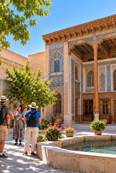Casa-museo di Faysulla Khojayev con gli ambienti della dimora storica di Bukhara
