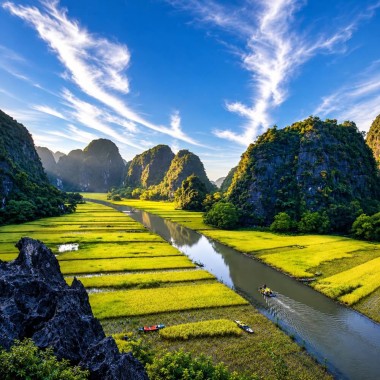 Cartoline dal Vietnam - Risaie, villaggi e paesaggi del Nord